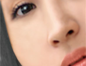 美肌修正後