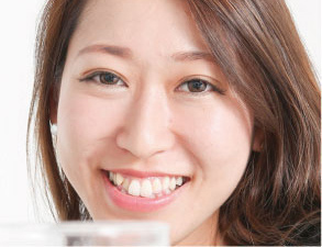 歯並びを修正前