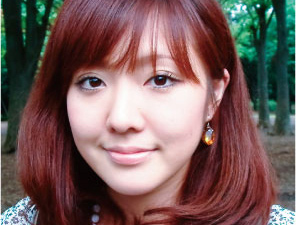髪の毛の色を修正前